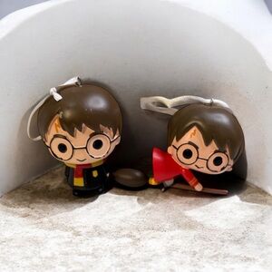 HARRY POTTER MINI FIGURE ORNAMENTS — SET OF 2 (WB 2019)